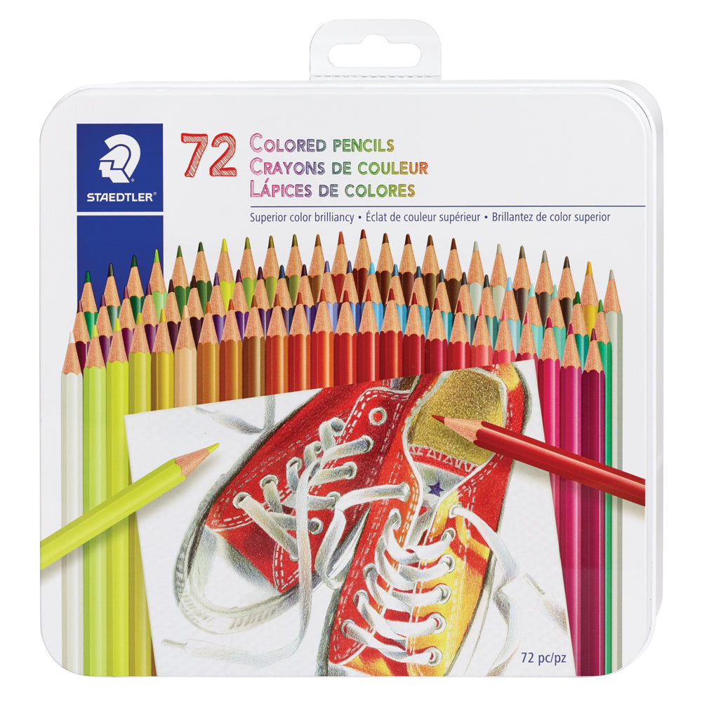 Staedtler Extruded Colouring Pencils - 72 Pack