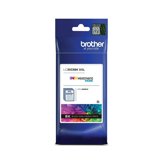 Brother LC3033BKS Super High Yield Inkvestment Ink Cartridge, Black