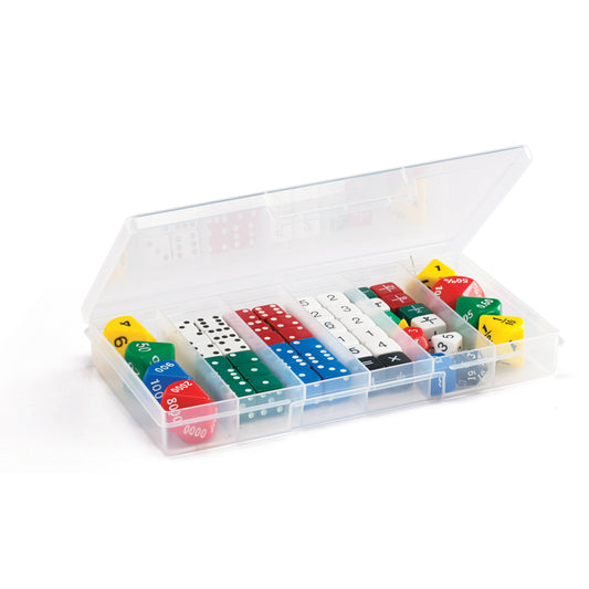 Learning Advantage Classroom Dice 56-Piece Set