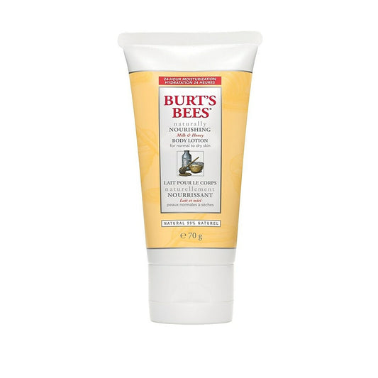 Burt's Bees Naturally Nourishing Milk & Honey Body Lotion, Normal to Dry Skin