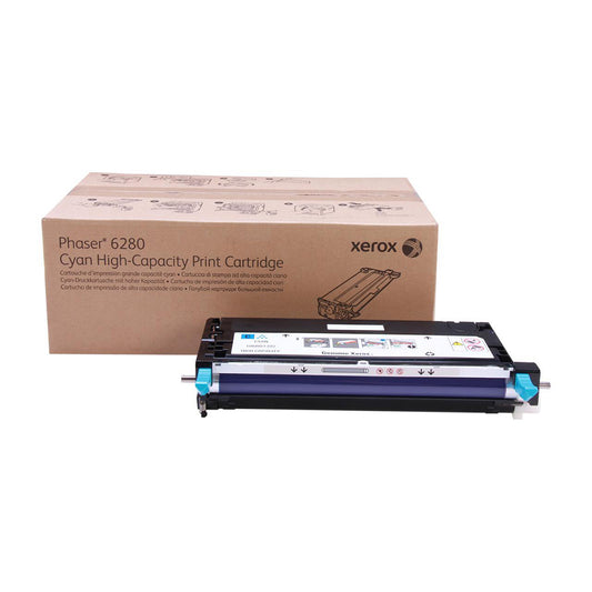 Cartouche de toner cyan haute capacité Xerox Phaser 6280