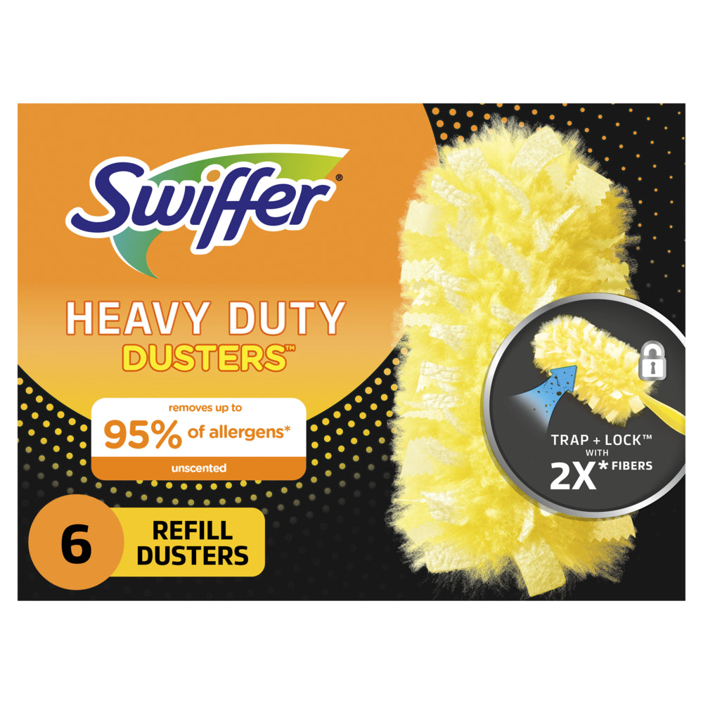 Recharges Swiffer Duster Heavy Duty, paquet de 6