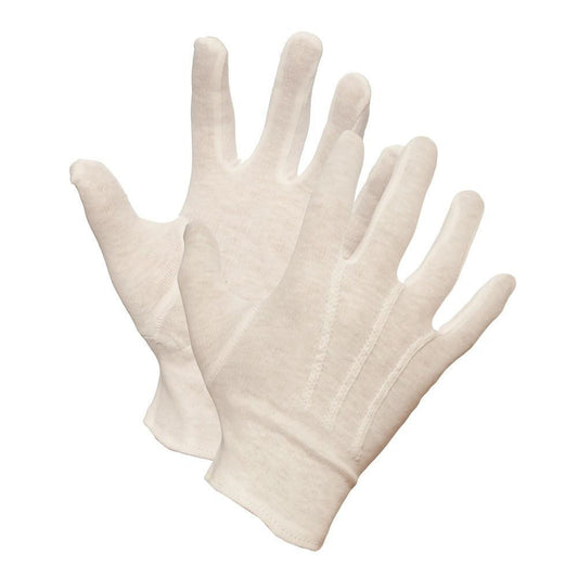 Gants Forcefield Deluxe Stitch Parade - Petit - Blanc - Lot de 12