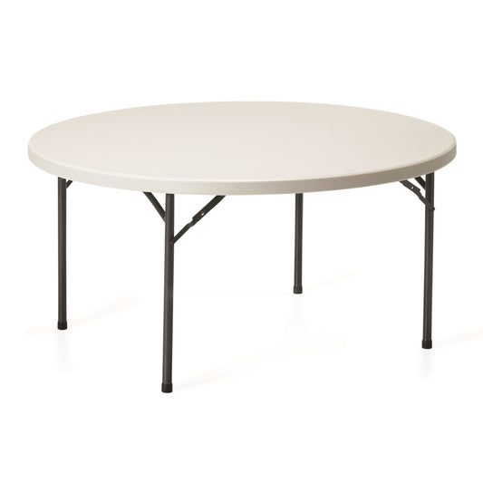 Table pliante ronde Offices to Go Lite-Lift II 60 po - Gris