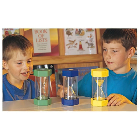 Sablier SI Manufacturing 5 minutes - Bleu - 16 cm x 6,9 cm