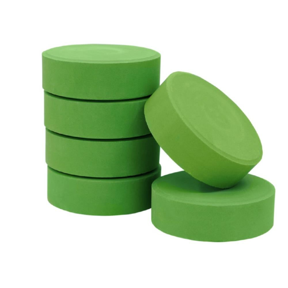 Bloc de peinture Tempera vert vif, paquet de 6