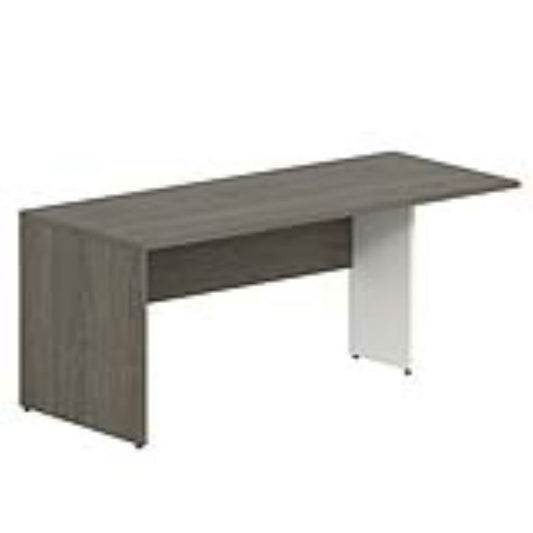 Rectangular Table With Modesty Panel Totem/Snow  
