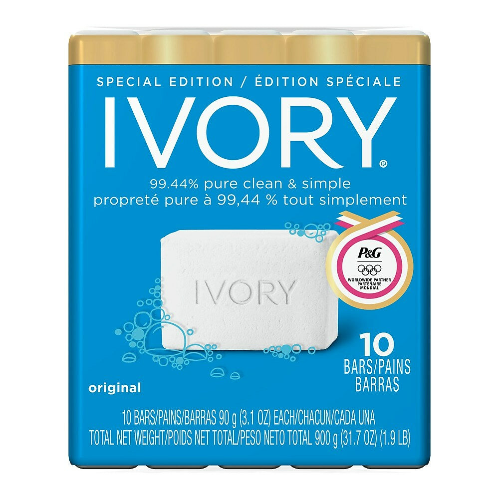 Ivory Soap Bars case per 12 10 x 90g - 10 Pack
