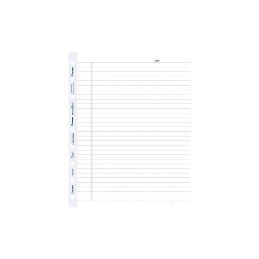 Blueline MiracleBind Refill - Ruled Sheets - 9-1/4" x 7-1/4" - 50 Sheets