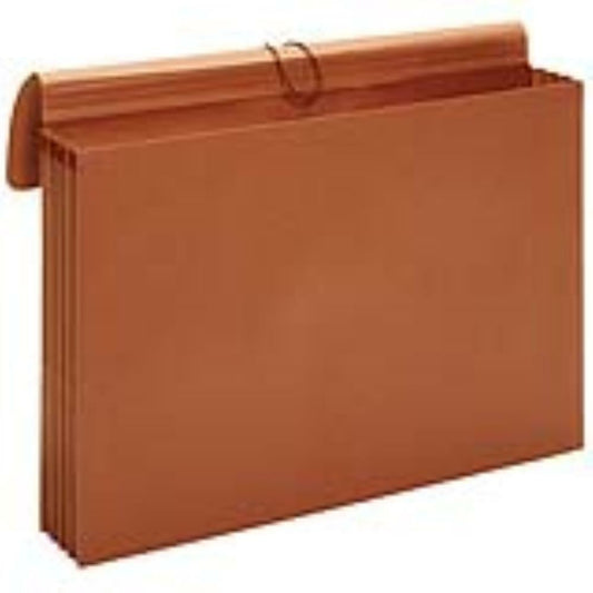 Globe-Weis Expanding Wallet With Flap - 11" x 17" - 3-1/2" Expansion
