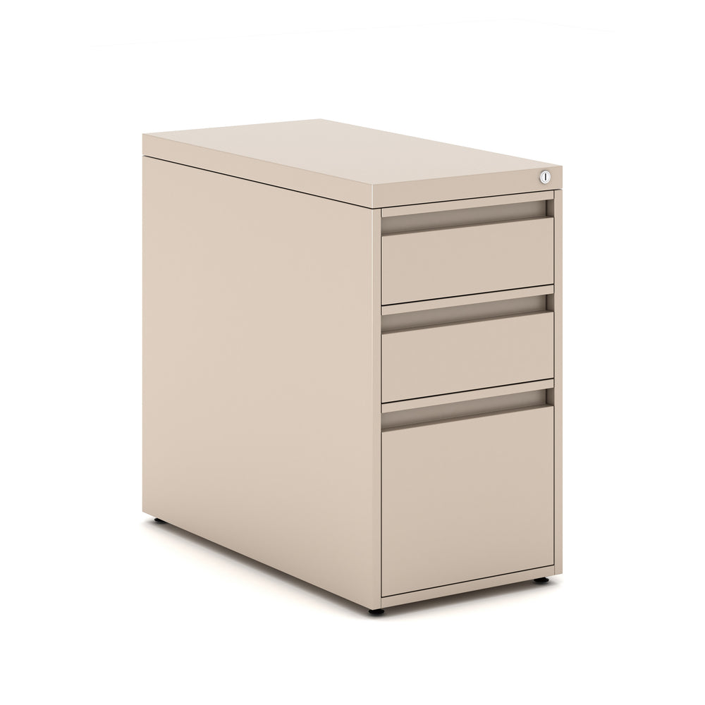Global - Caisson mobile pour classeurs série G - 2 boîtes, 1 classeur - Beige