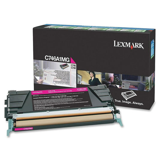 Lexmark C746A1MG C746 - C748 Magenta Return Program Toner Cartridge