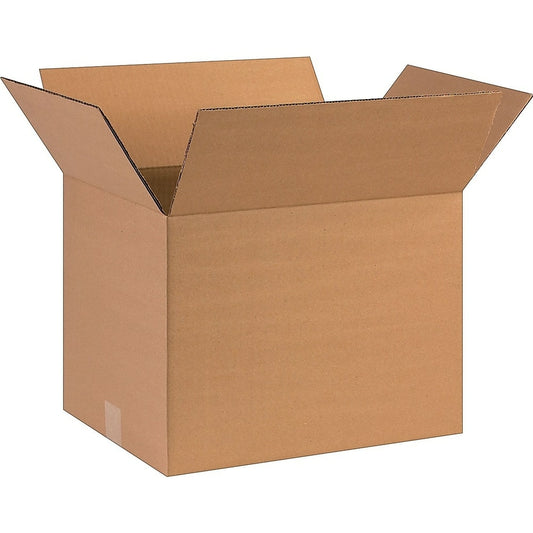 Staples Corrugated Box - 16" L x 12" W x 12" H - Kraft