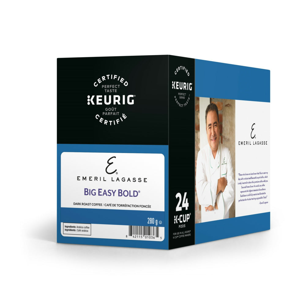 Capsules K-Cup Emeril's Big Easy Bold Blend - Paquet de 24