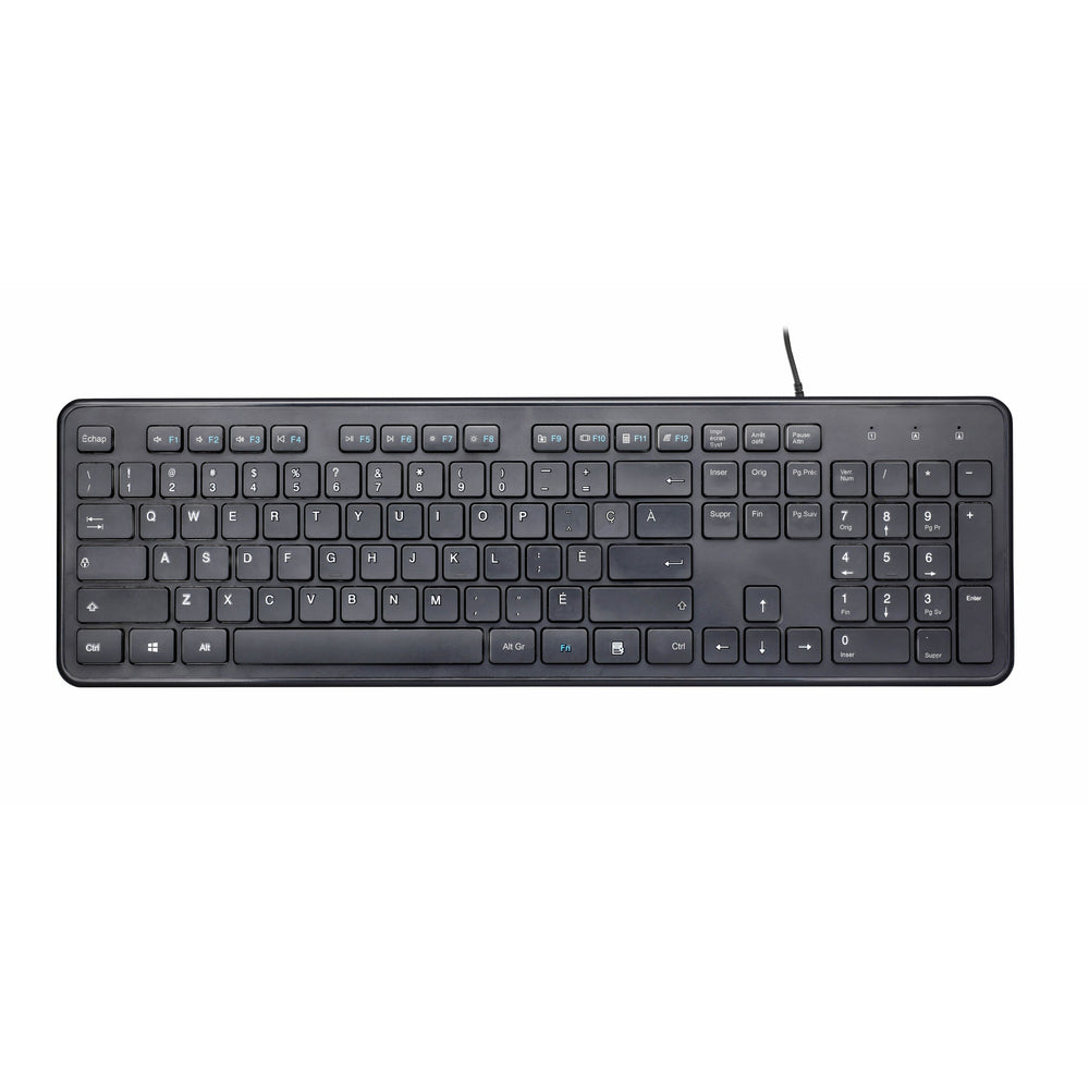 Clavier filaire Basic Tech - Disposition française - Noir