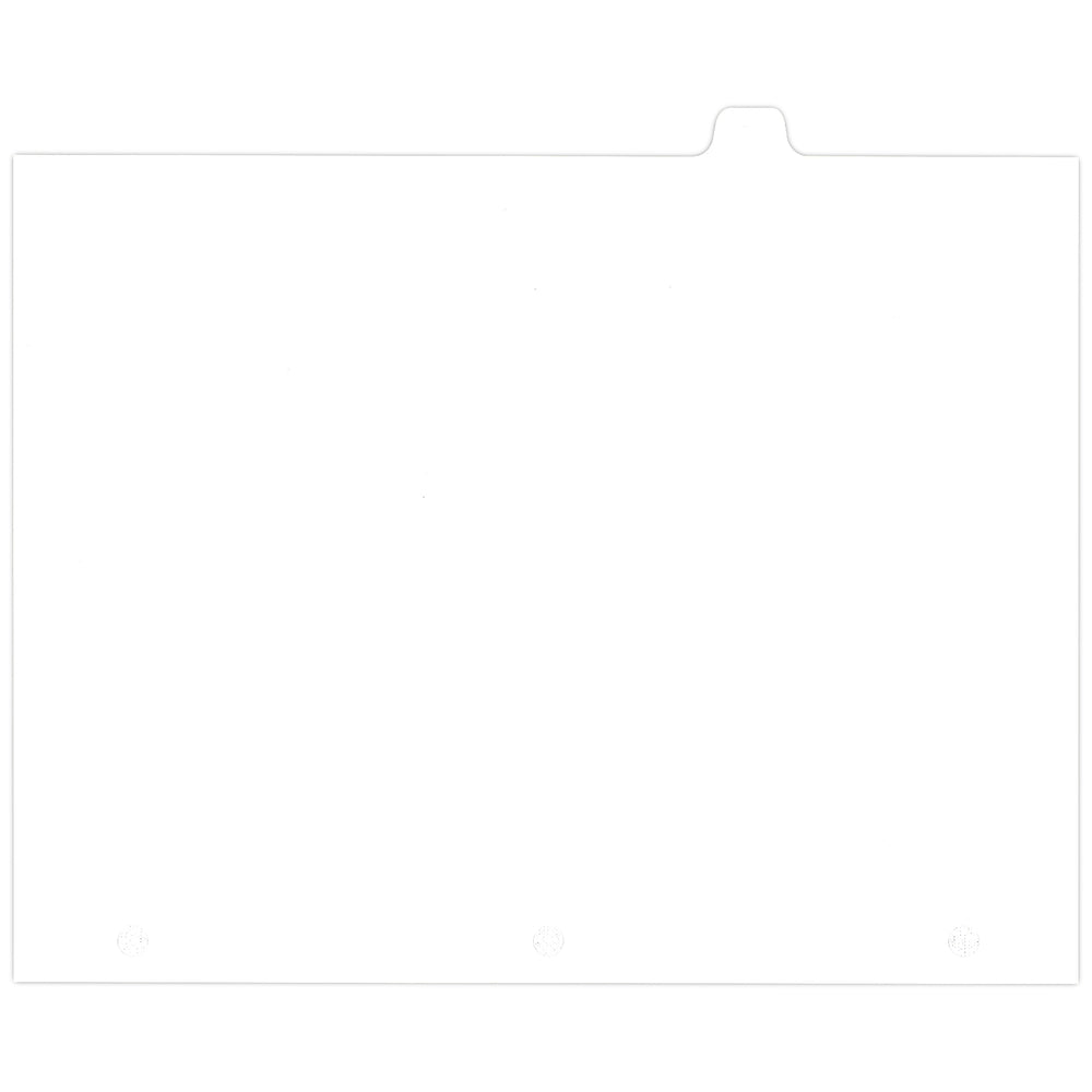 Southwest Index Tabs - Unprinted - Position 11 - White - 15th Cut - 110 lb - Unpunched - 25 Pack