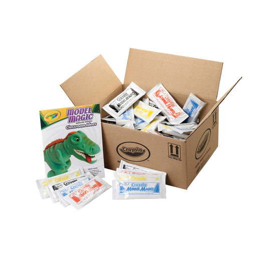 Crayola Model Magic Classpacks - Sachets de 1 oz - Couleurs assorties - Paquet de 75