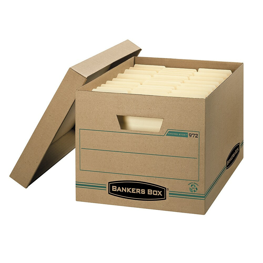 Bankers Box Enviro Stor Letter/Legal Storage Box - 25 Pack