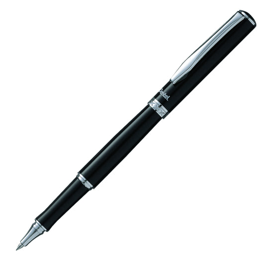 Pentel Sterling Energel Premium Liquid Gel Pen - 0.7mm - Black Barrel - Black Ink