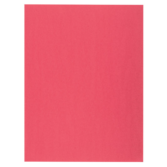 North American Paper Inc. Construction Paper - 24" x 36" - Scarlet - 48 Sheets