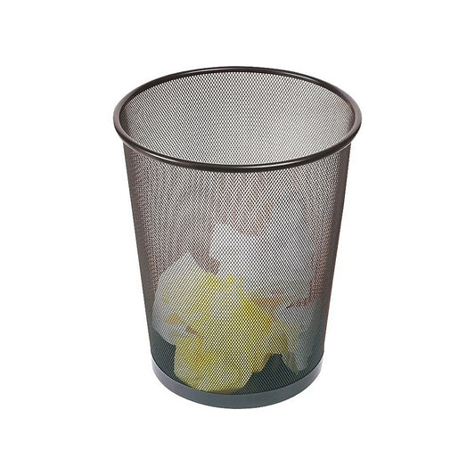 Poubelle en métal Staples - 17 L/4,5 gal - Noir