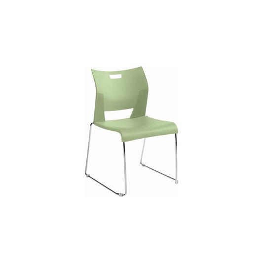Global Duet Armless Stacking Chair - Cactus