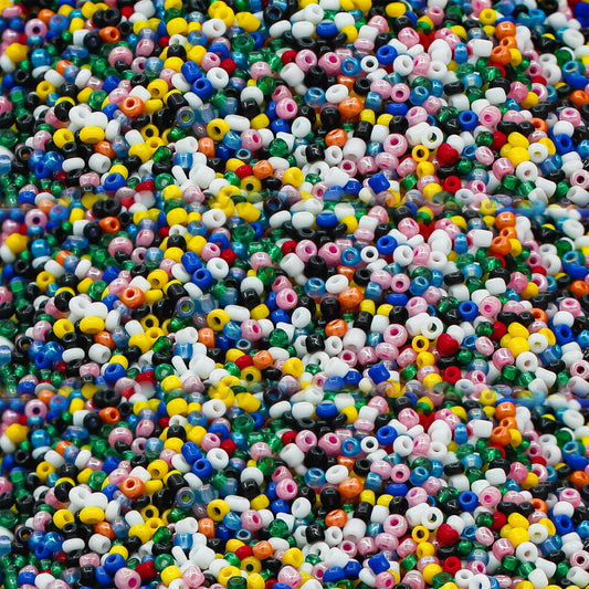 Seed Beads Glass, 500gm/bag