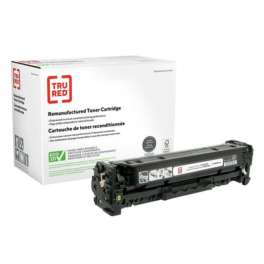 TRU RED CC530A HP 304A Remanufactured Toner Cartridge - Standard Yield - Black