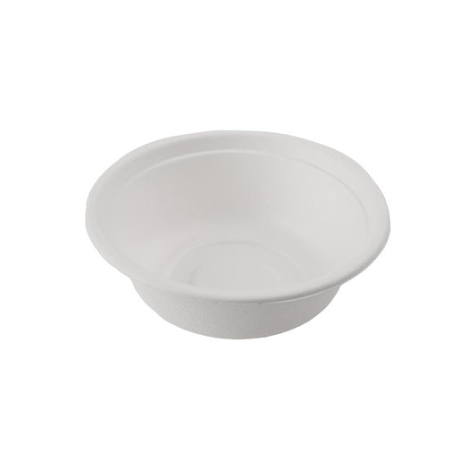 Eco-Packaging Compostable 16 oz. Bowl - Beige - 1000 Pack