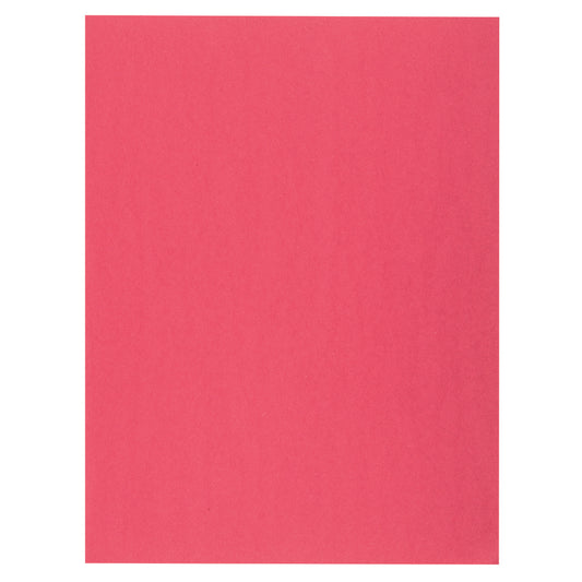 Papier de construction North American Paper Inc. – 45,7 x 61 cm – Écarlate – 48 feuilles