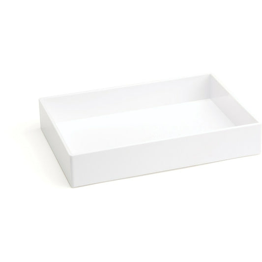 Poppin Medium Accessory Tray - White