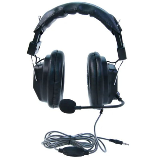 Califone 3068-Style Headset with 3.5mm TRRS plug and 2-layered cut-and-chew-resistant cord