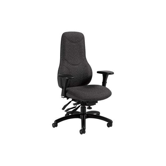 Fauteuil multi-bascules à dossier haut Global Tritek Ergo Select 48 po - Assise généreuse - Terrace Echo