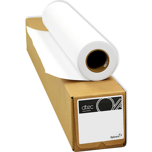 dtec AQ Presentation Paper Roll - 24" x 150' - 26lb. - 2" Core - Matte