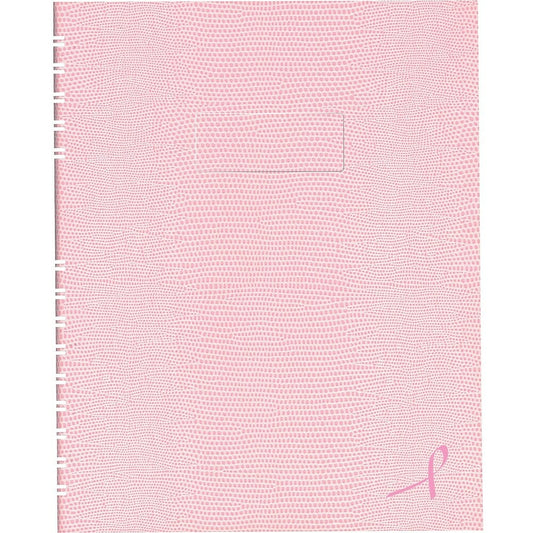 Carnet de notes Blueline Notepro à couverture rigide, ruban rose, 9-1/4" x 7-1/4", rose, 150 pages