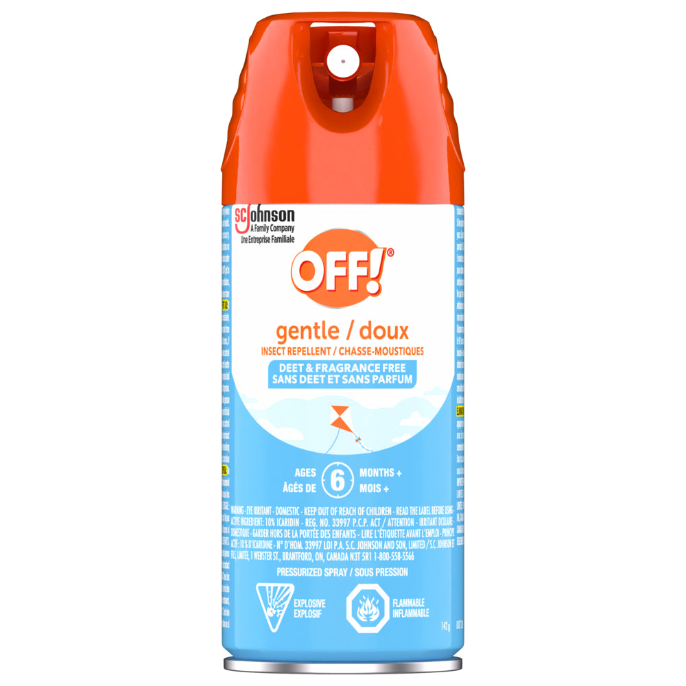 OFF! Gentle Aerosol Deet Free Mosquito Repellent - 142g