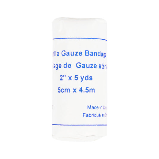 Wasip Gauze Bandage Roll - 5cm x 4.5m - 6 Pack