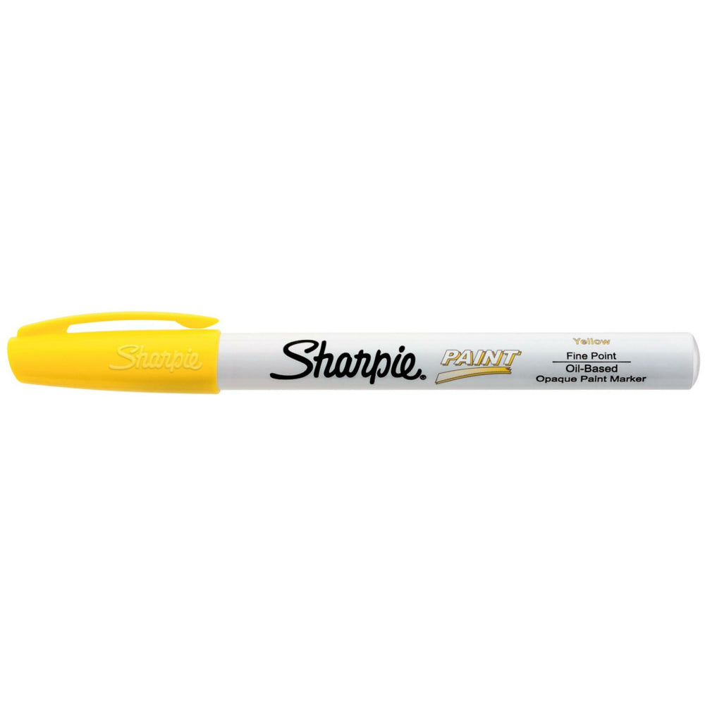 Sharpie Oil-Based Paint Marker - Fine Point - Yellow