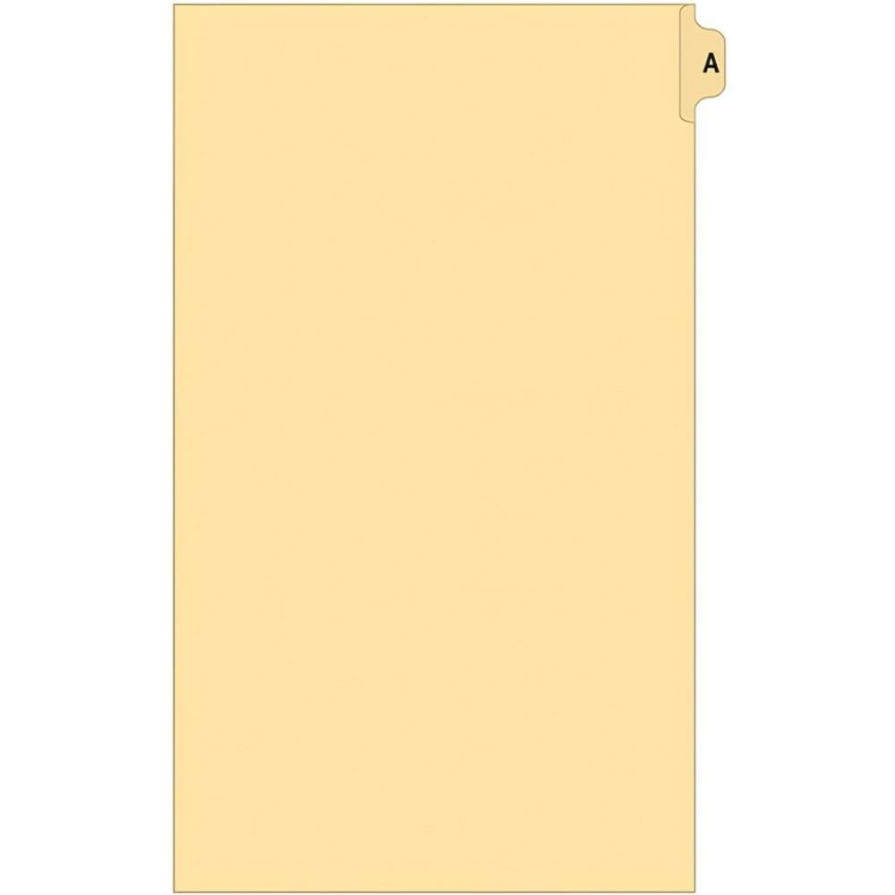 Supreme Litigation Tabs 26th Cut Alpha Singles 14" Buff O