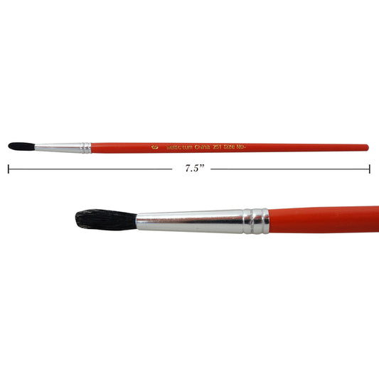 Pinceau Selectum - Rond - Poils de chèvre - #6