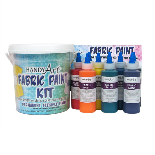 Fabric Paint Bucket Kit, 9/Set