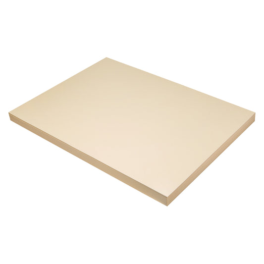 Carton épais Pacon, Manila, 45,7 cm x 61 cm, 100 feuilles/paquet