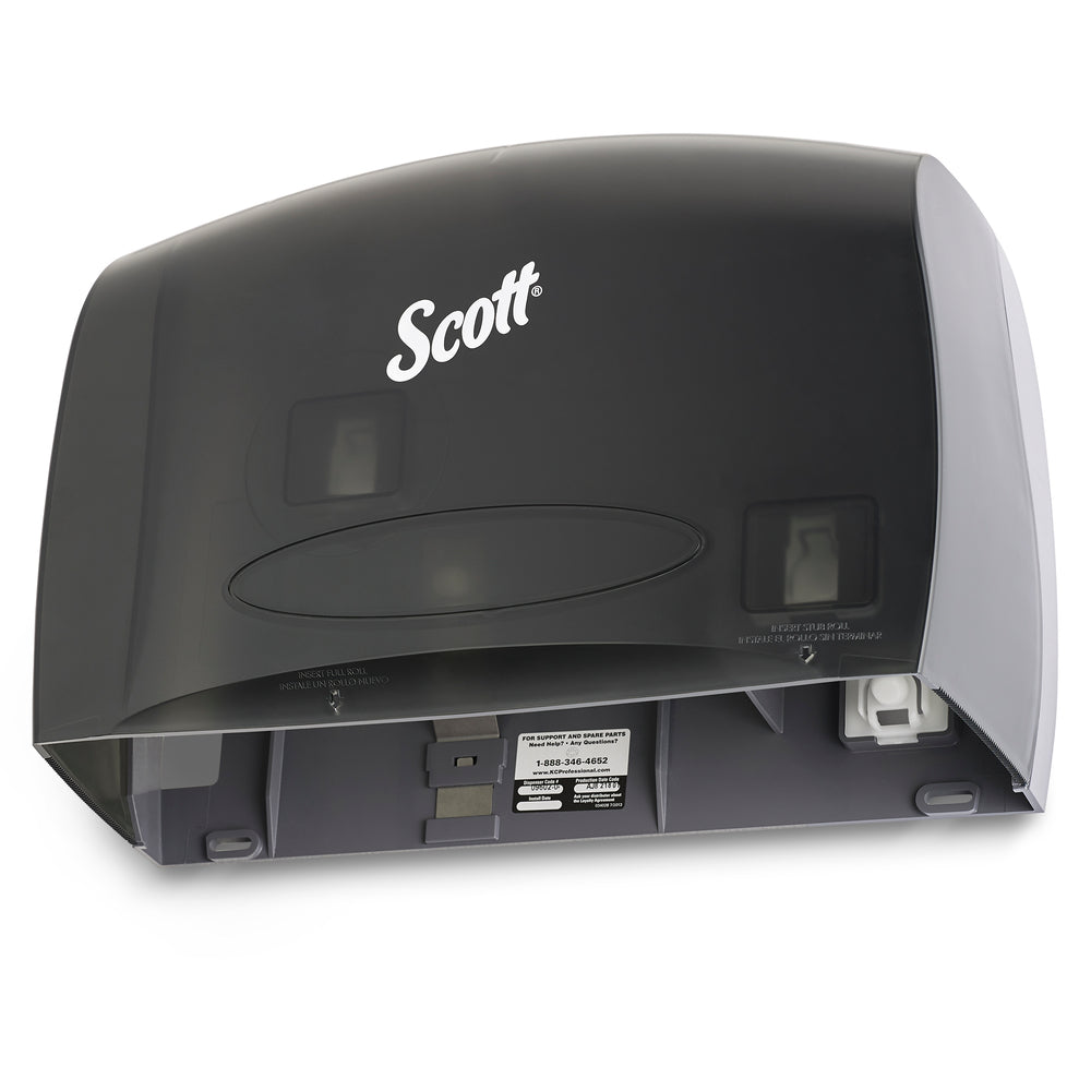 Scott Essential Jumbo Roll (JRT) Coreless Toilet Paper Dispenser (09602) - Black