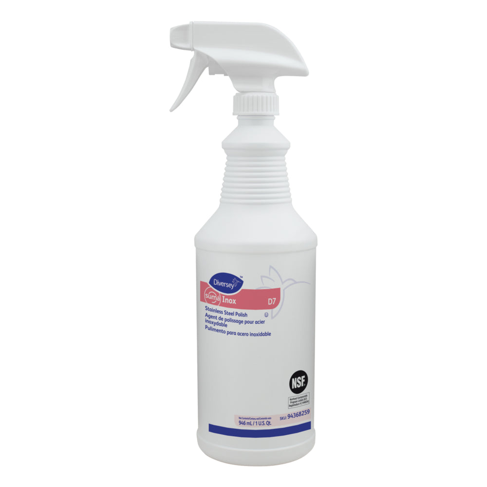 Diversey Suma Inox D7 - 32 oz - 6 Pack