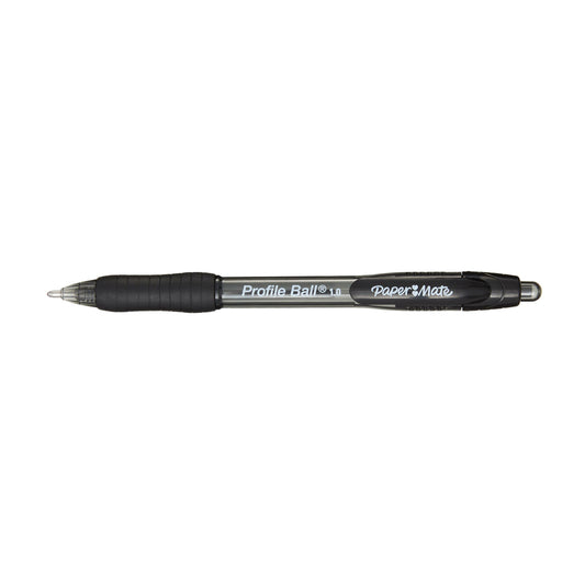 Paper Mate Profile Ballpoint Pen - 1.0mm - Black