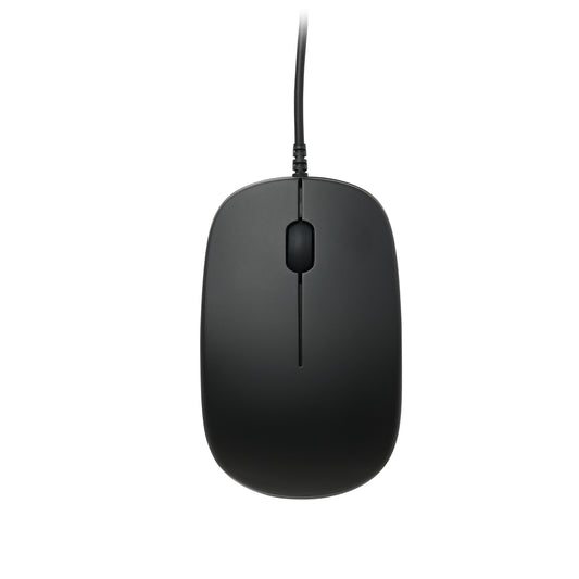 Basic Tech Wired Mouse - Black