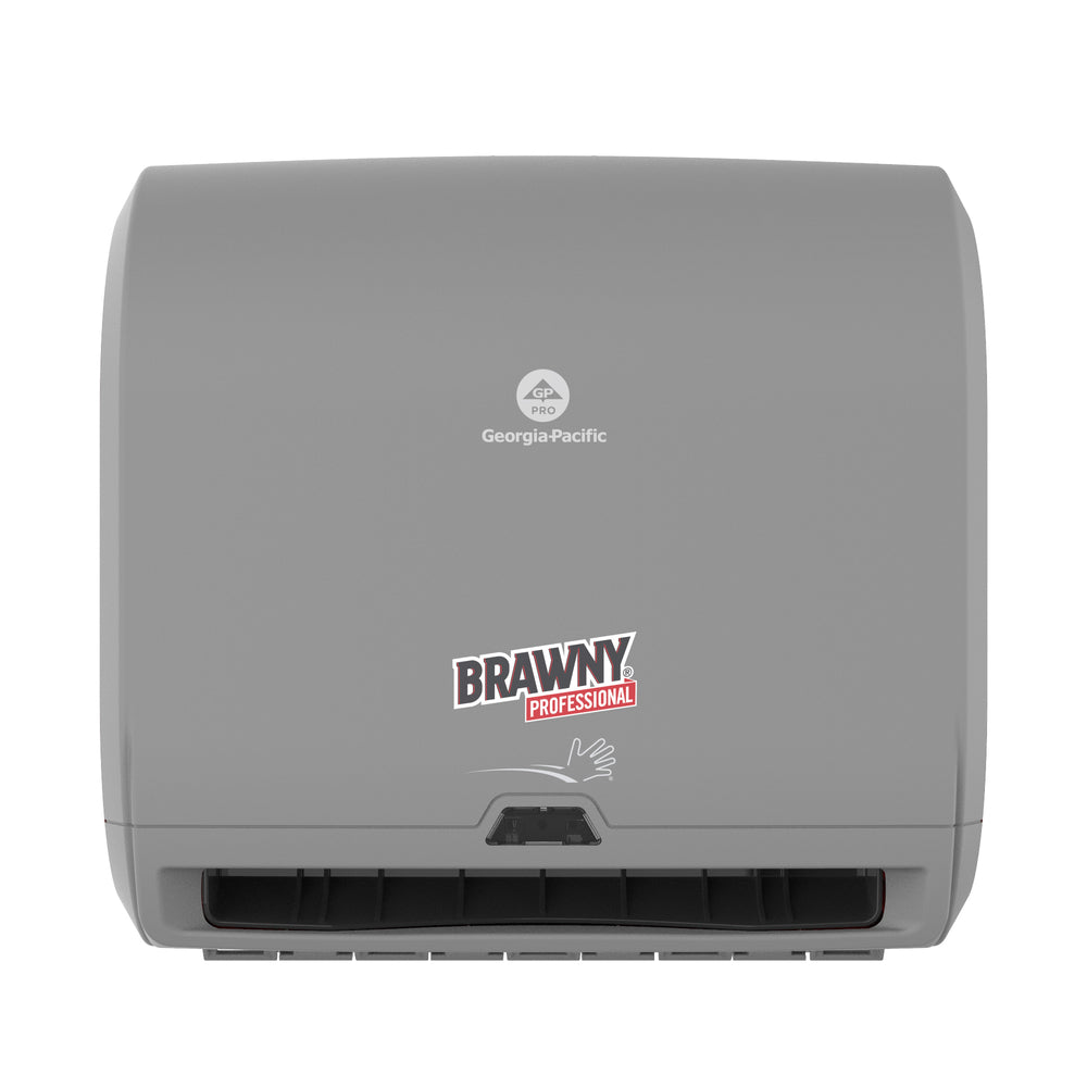 Distributeur automatique de serviettes d'atelier Brawny Professional Georgia-Pacific Pro - Gris