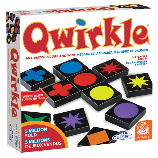 Outset Media Mindware Qwirkle Bilingual Version
