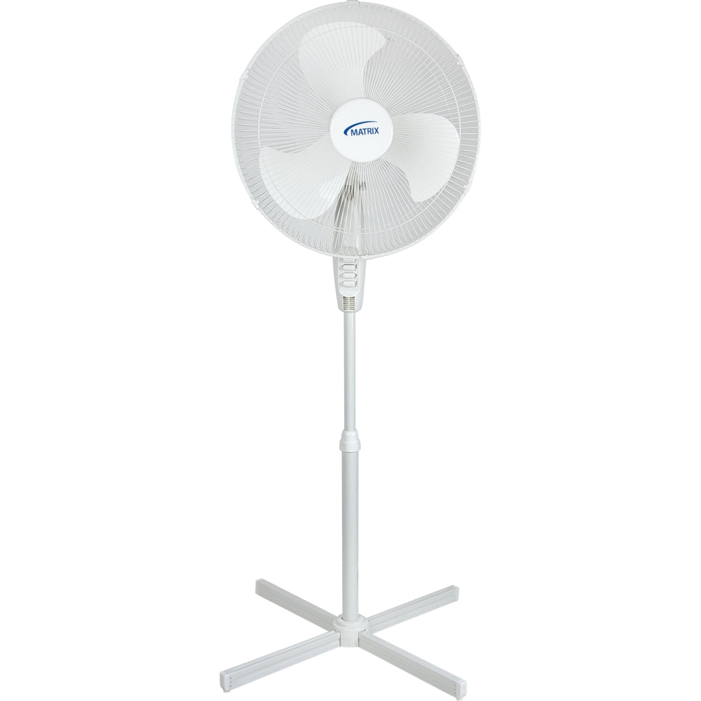 Ventilateur sur pied oscillant Matrix Industrial Products – Commercial – 3 vitesses – 18 po de diamètre