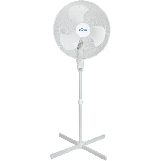 Ventilateur sur pied oscillant Matrix Industrial Products – Commercial – 3 vitesses – 18 po de diamètre